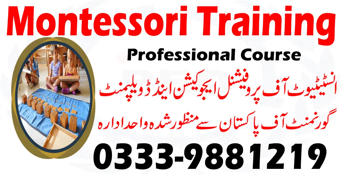 Montessori training course