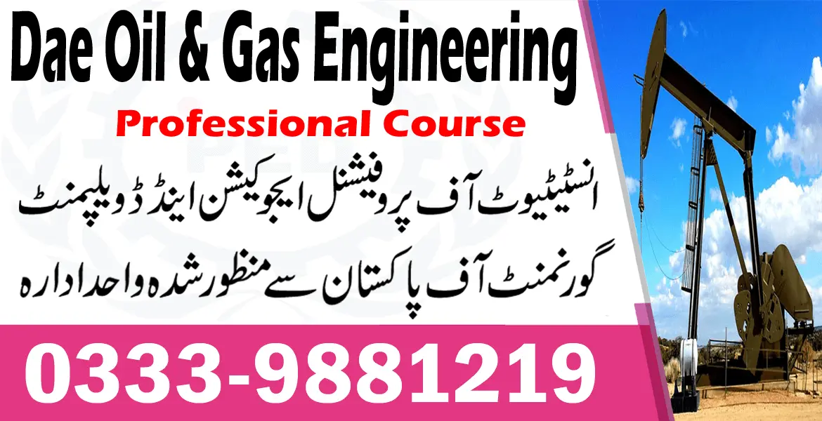 Dae oil and gas course