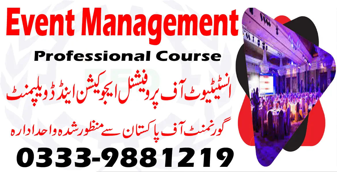 Event Management course