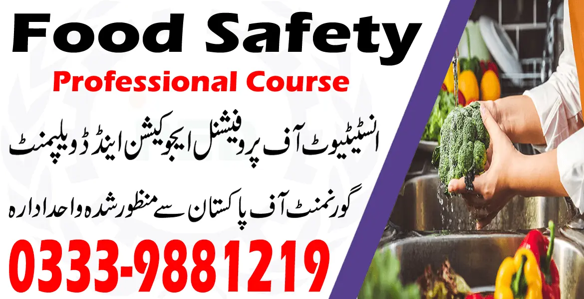 Food Safety course