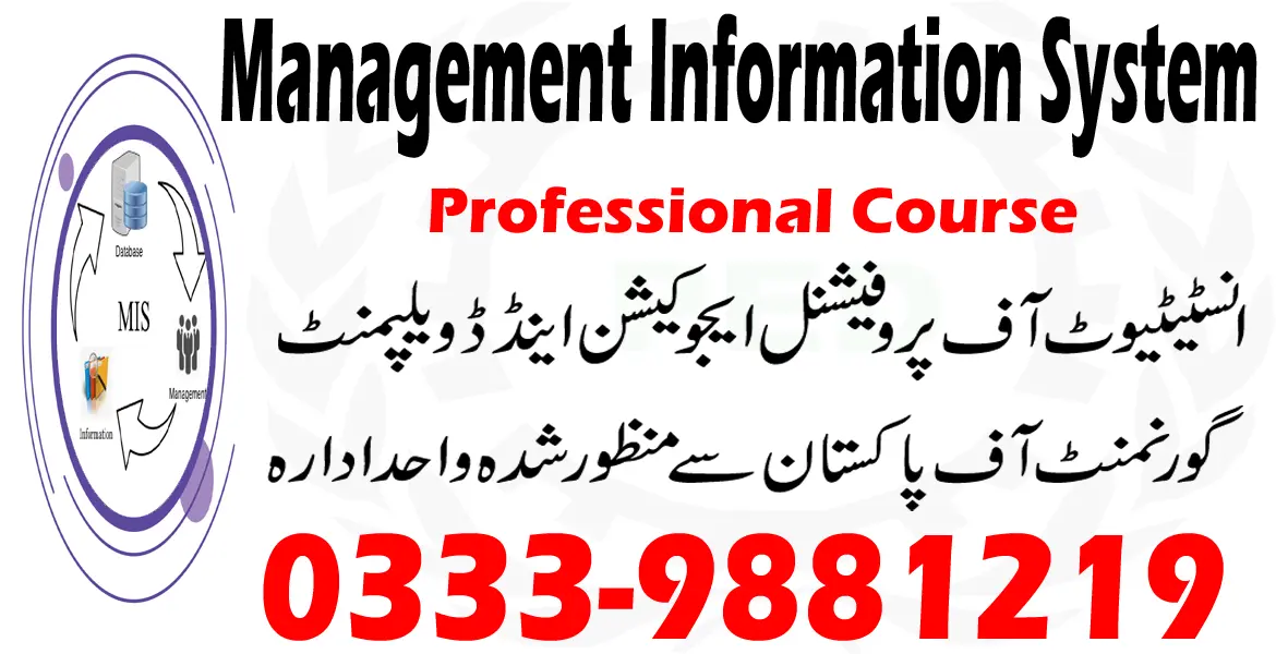 Management Information System MIS course